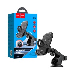 Suporte de Telefone para Carro Magnético Hoco CA76 Touareg para Painel Preto Suporte de Telefone para Carro Magnético Hoco CA76 Touareg para Painel Preto